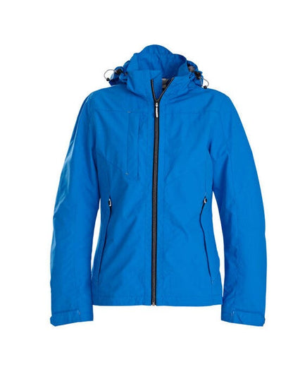 Printer Essentials Printer Ladies Flat Track Jacket - Ocean Blue