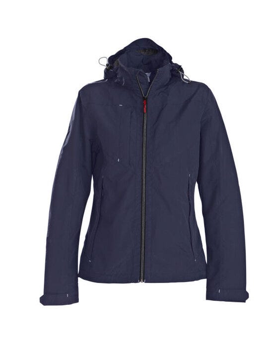 Printer Essentials Printer Ladies Flat Track Jacket - Navy