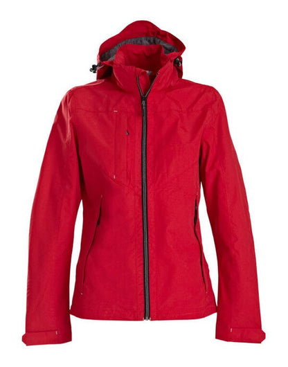 Printer Essentials Printer Ladies Flat Track Jacket - Red