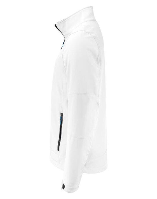Printer Essentials Printer Mens Trial Softshell Jacket - White