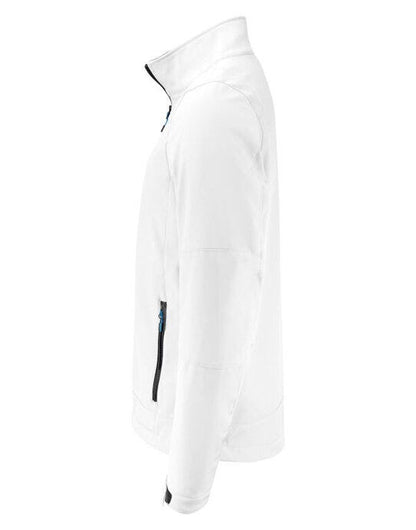 Printer Essentials Printer Mens Trial Softshell Jacket - White