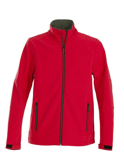 Printer Essentials Printer Mens Trial Softshell Jacket - Red