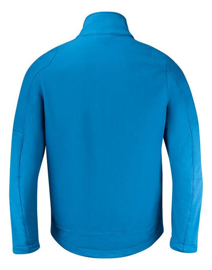 Printer Essentials Printer Mens Trial Softshell Jacket - Ocean Blue