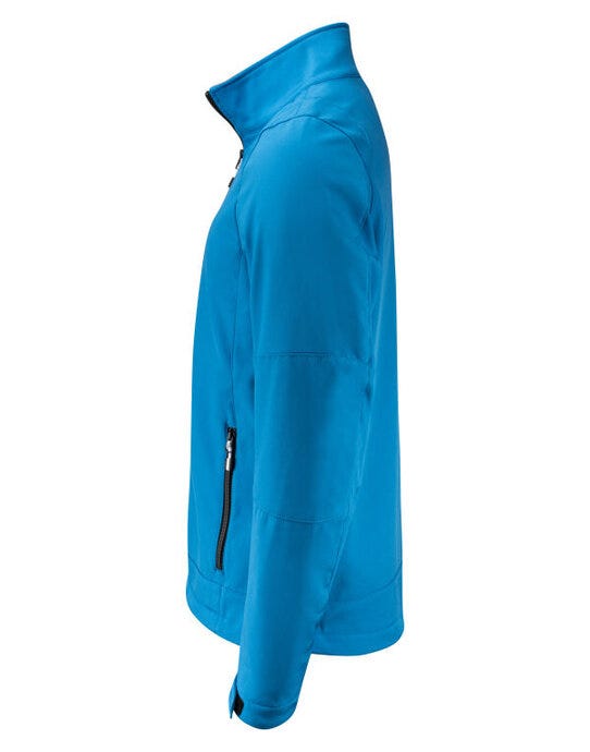 Printer Essentials Printer Mens Trial Softshell Jacket - Ocean Blue