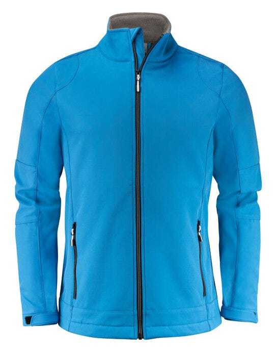 Printer Essentials Printer Mens Trial Softshell Jacket - Ocean Blue