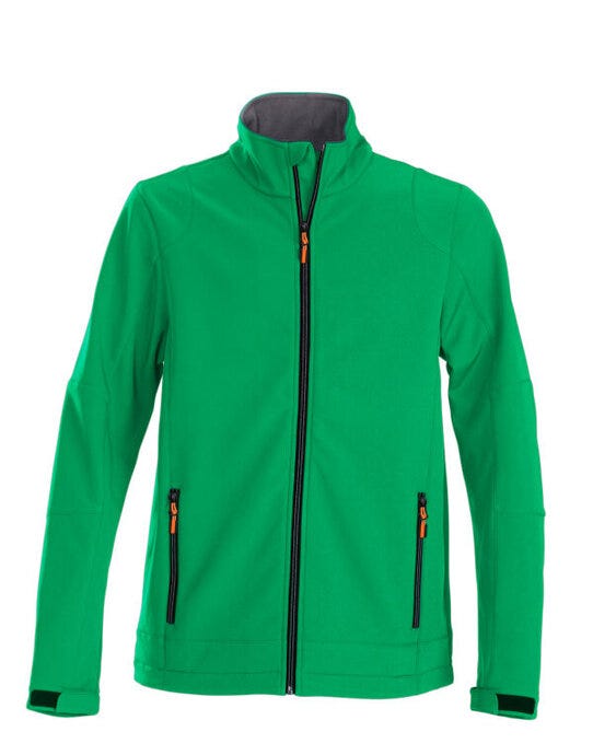 Printer Essentials Printer Mens Trial Softshell Jacket - Fresh Green