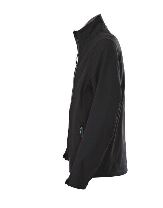 Printer Essentials Printer Mens Trial Softshell Jacket - Black