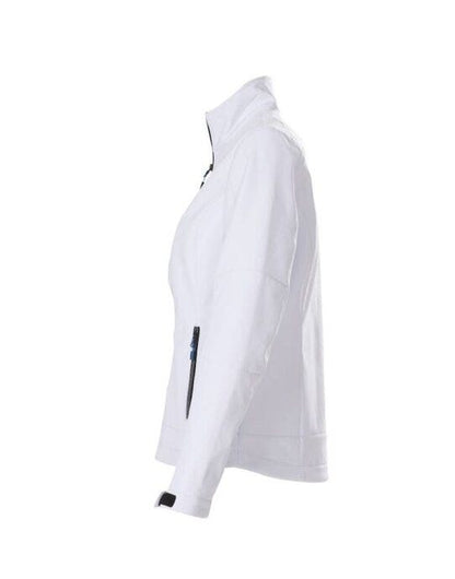 Printer Essentials Printer Ladies Trial Softshell Jacket - White