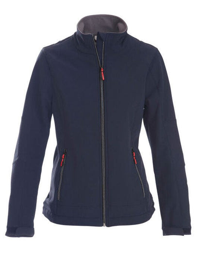 Printer Essentials Printer Ladies Trial Softshell Jacket - Navy