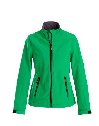 Printer Essentials Printer Ladies Trial Softshell Jacket - Fresh Green