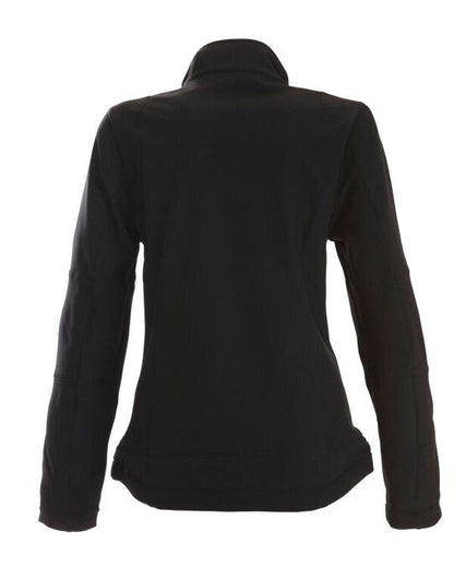 Printer Essentials Printer Ladies Trial Softshell Jacket - Black