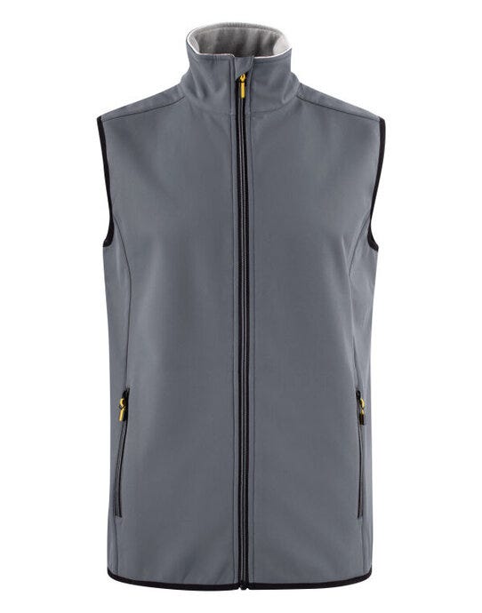 Printer Essentials Printer Mens Trial Vest - Steel Grey