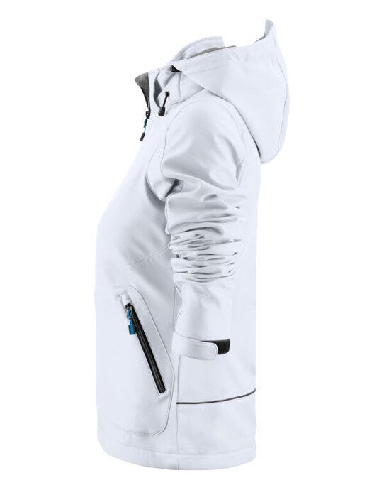 Printer Essentials Printer Ladies Karting Jacket - White
