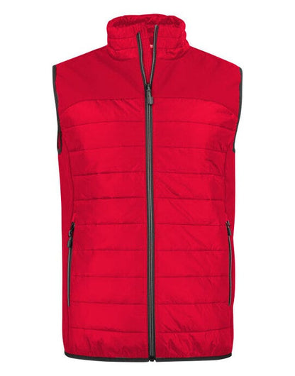 Printer Essentials Printer Mens Expedition Vest - Red