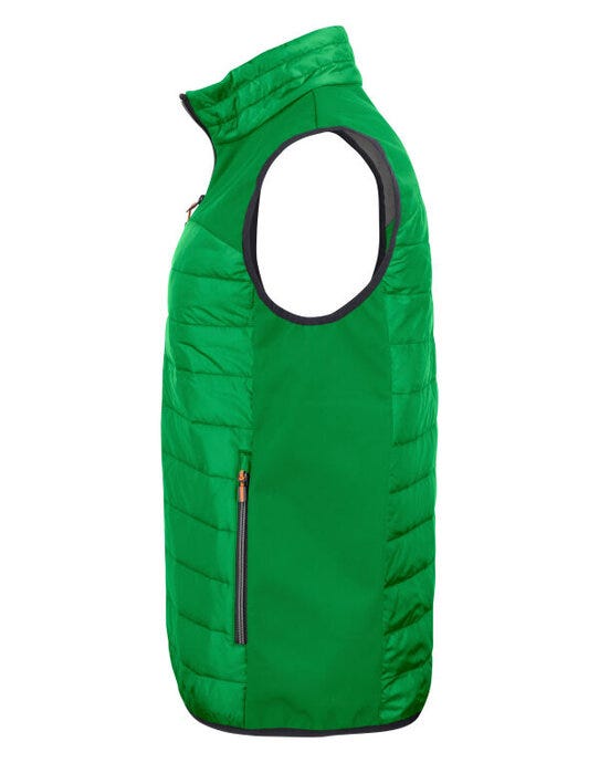 Printer Essentials Printer Mens Expedition Vest - Fresh Green