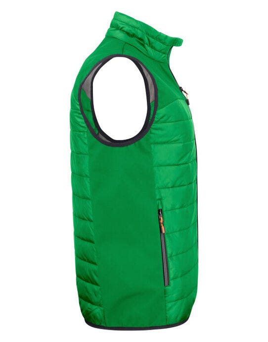 Printer Essentials Printer Mens Expedition Vest - Fresh Green