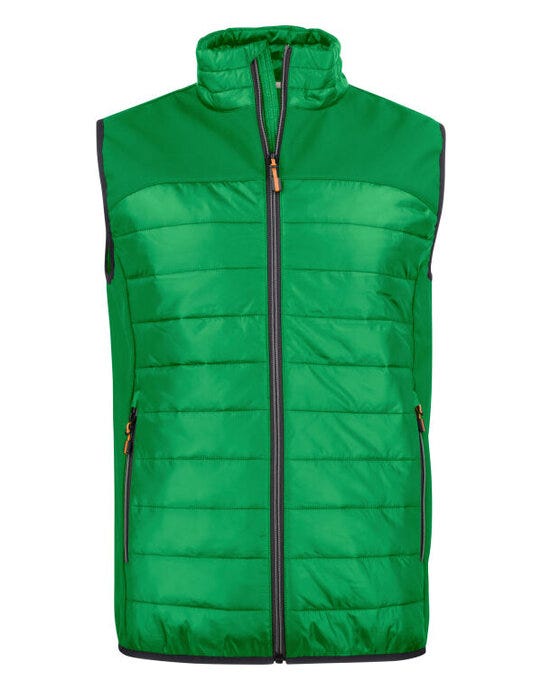 Printer Essentials Printer Mens Expedition Vest - Fresh Green