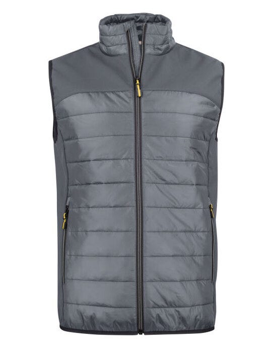 Printer Essentials Printer Mens Expedition Vest - Steel Grey