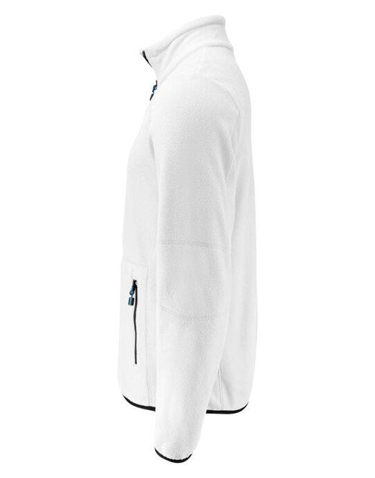 Printer Essentials Printer Mens Speedway Fleece Jacket - White
