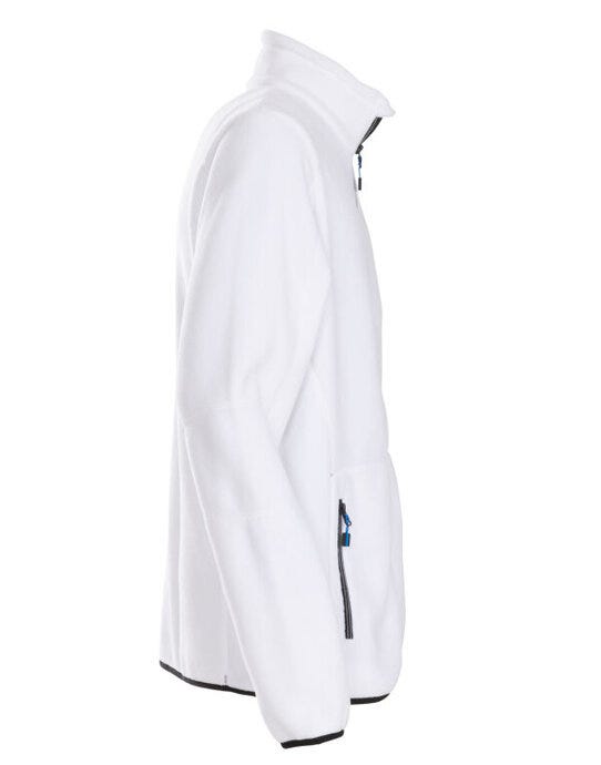 Printer Essentials Printer Mens Speedway Fleece Jacket - White