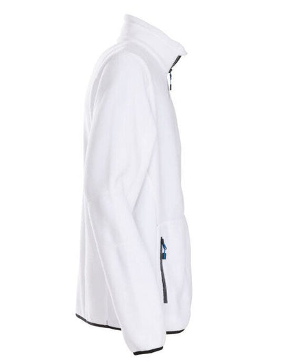 Printer Essentials Printer Mens Speedway Fleece Jacket - White