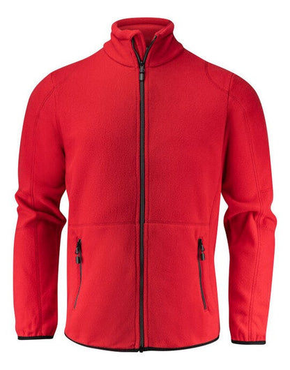 Printer Essentials Printer Mens Speedway Fleece Jacket - Red