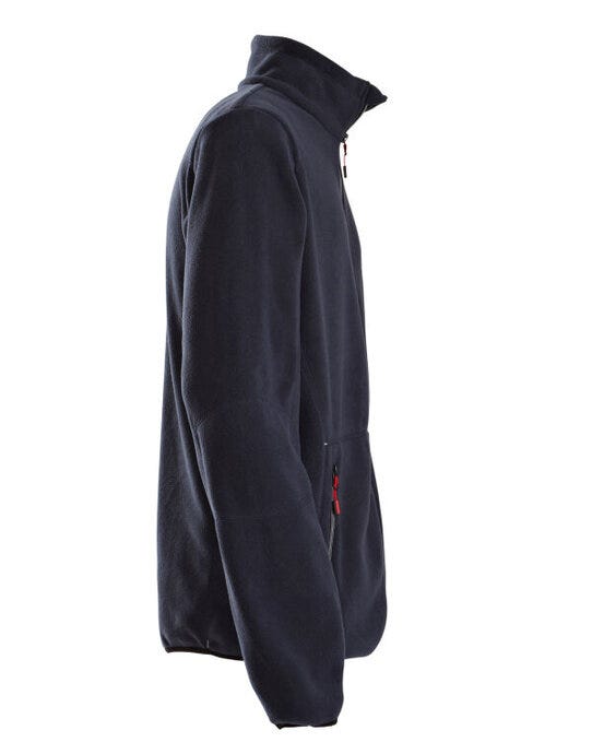 Printer Essentials Printer Mens Speedway Fleece Jacket - Navy