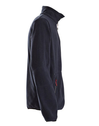 Printer Essentials Printer Mens Speedway Fleece Jacket - Navy