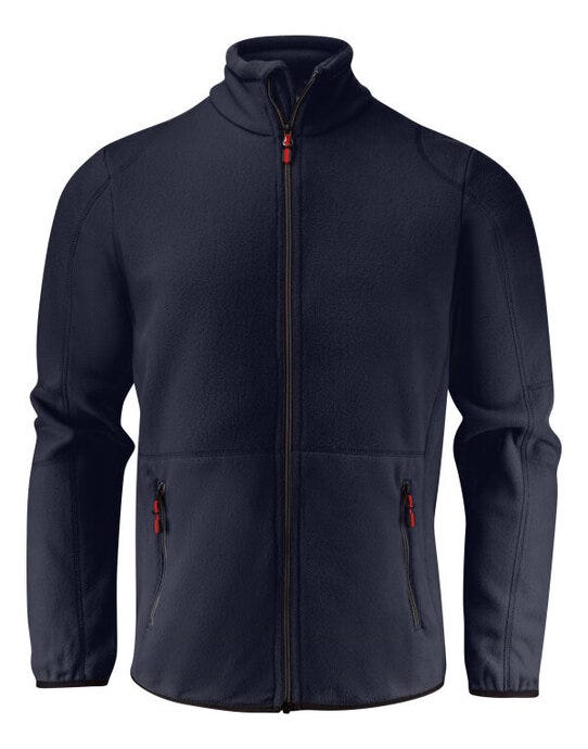 Printer Essentials Printer Mens Speedway Fleece Jacket - Navy