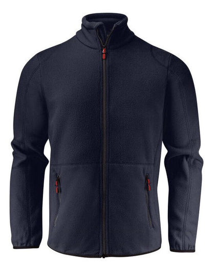 Printer Essentials Printer Mens Speedway Fleece Jacket - Navy