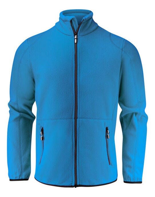 Printer Essentials Printer Mens Speedway Fleece Jacket - Ocean Blue