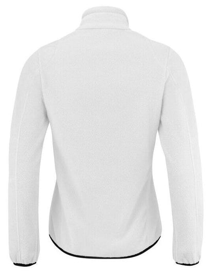 Printer Essentials Printer Ladies Speedway Fleece Jacket - White