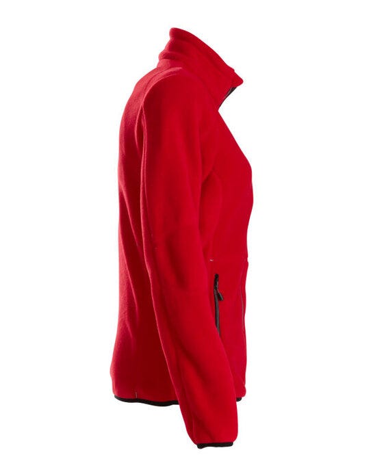 Printer Essentials Printer Ladies Speedway Fleece Jacket - Red