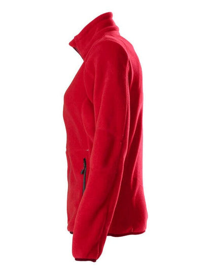 Printer Essentials Printer Ladies Speedway Fleece Jacket - Red