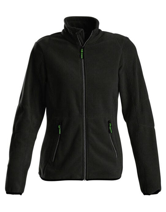 Printer Essentials Printer Ladies Speedway Fleece Jacket - Black