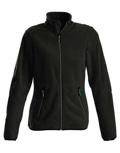 Printer Essentials Printer Ladies Speedway Fleece Jacket - Black