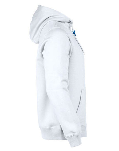 Printer Essentials Printer Mens Fastpitch Hooded Sweater - White