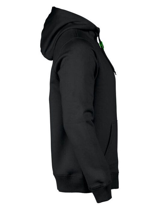 Printer Essentials Printer Mens Fastpitch Hooded Sweater - Black