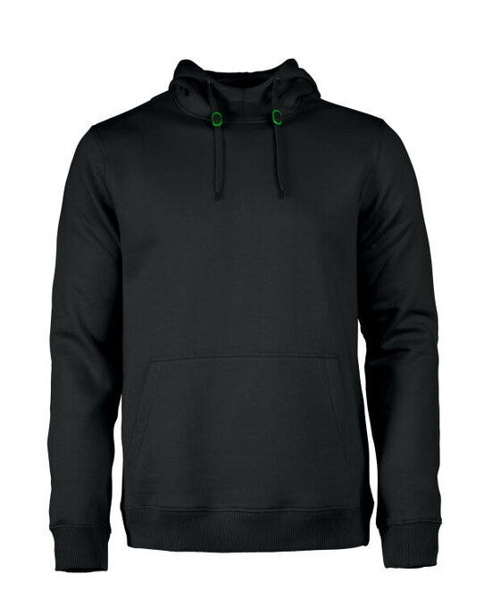 Printer Essentials Printer Mens Fastpitch Hooded Sweater - Black