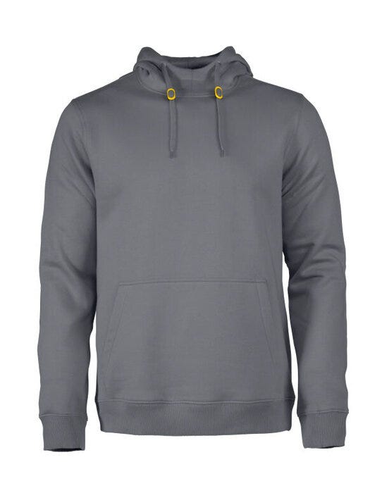 Printer Essentials Printer Mens Fastpitch Hooded Sweater - Steel Grey