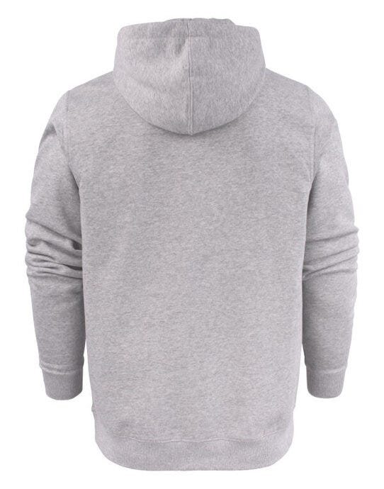 Printer Essentials Printer Mens Fastpitch Hooded Sweater - Grey Melange