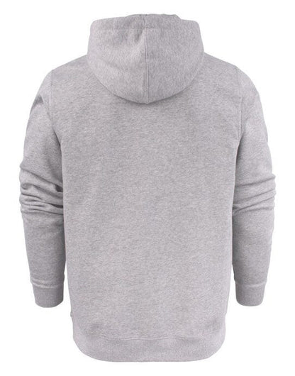 Printer Essentials Printer Mens Fastpitch Hooded Sweater - Grey Melange