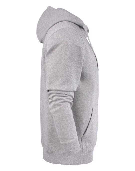 Printer Essentials Printer Mens Fastpitch Hooded Sweater - Grey Melange