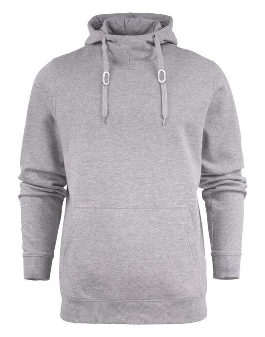 Printer Essentials Printer Mens Fastpitch Hooded Sweater - Grey Melange