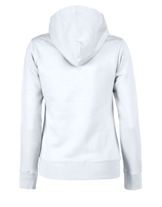 Printer Essentials Printer Ladies Fastpitch Hooded Sweater - White