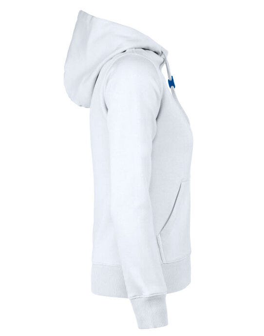 Printer Essentials Printer Ladies Fastpitch Hooded Sweater - White