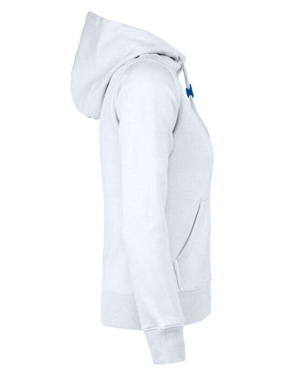 Printer Essentials Printer Ladies Fastpitch Hooded Sweater - White