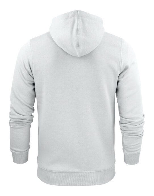 Printer Essentials Printer Mens Overhead Full Zip Hoodie - White