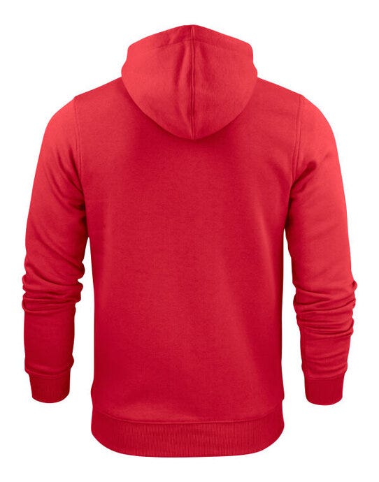 Printer Essentials Printer Mens Overhead Full Zip Hoodie - Red