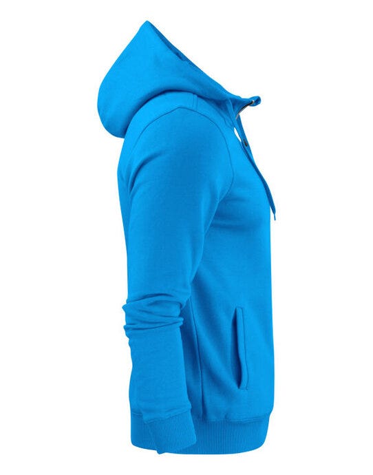 Printer Essentials Printer Mens Overhead Full Zip Hoodie - Ocean Blue